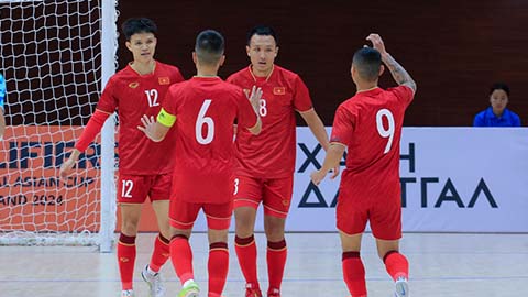 ĐT futsal Việt Nam đụng Thái Lan và Trung Quốc ở vòng bảng futsal châu Á 2024